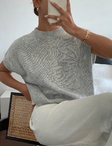 Bluza SHEIN CURVE, gri