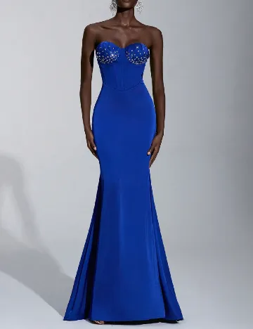 Rochie lunga SHEIN, albastru