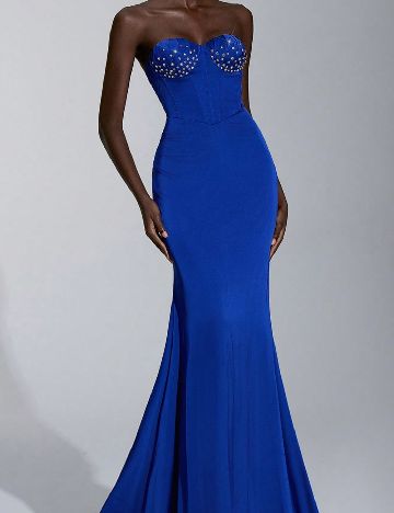 Rochie lunga SHEIN, albastru