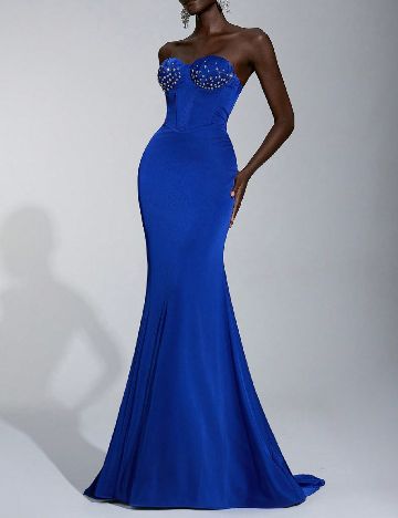 Rochie lunga SHEIN, albastru