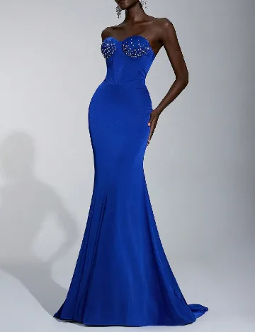 Rochie lunga SHEIN, albastru