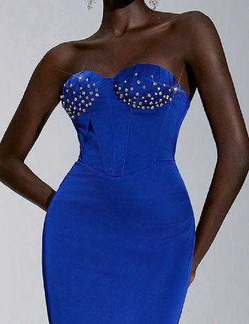 Rochie lunga SHEIN, albastru