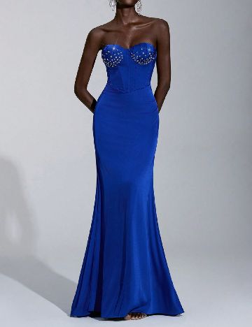 Rochie lunga SHEIN, albastru