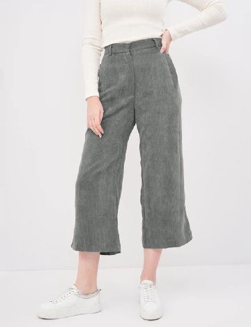 Pantaloni Pull&Bear, gri