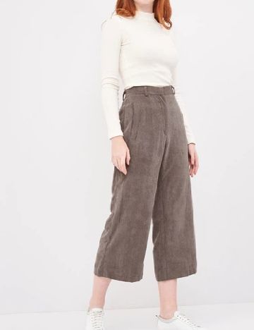 Pantaloni Pull&Bear, maro