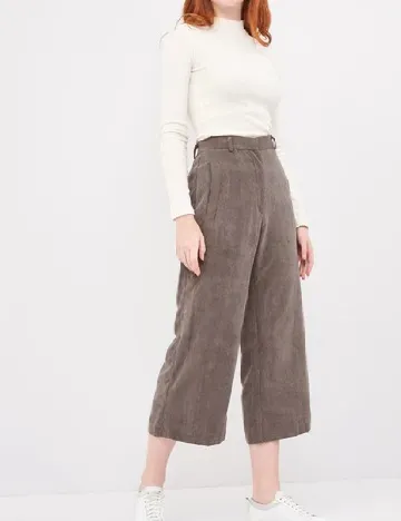 Pantaloni Pull&Bear, maro