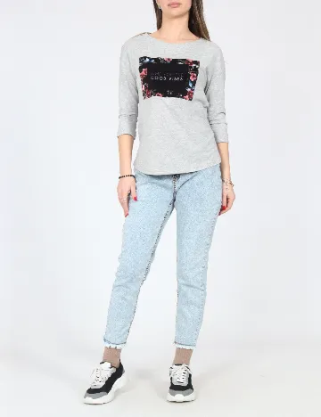 Bluza Bershka, gri
