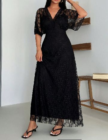 Rochie lunga SHEIN, negru