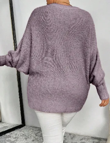 Bluza SHEIN CURVE, mov