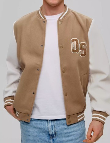 Jacheta Q/S, maro/alb