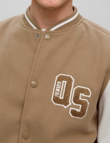 Jacheta Q/S, maro/alb