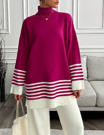 Compleu SHEIN, ecru/roz