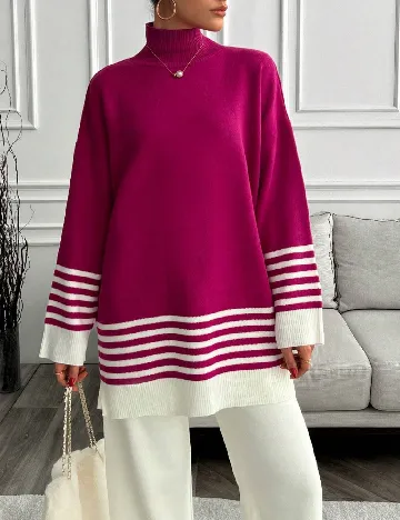 Compleu SHEIN, ecru/roz