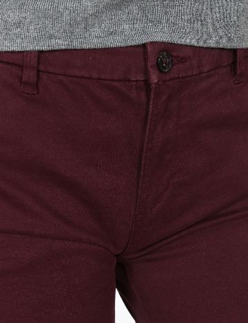 Pantaloni Pull&Bear, visiniu