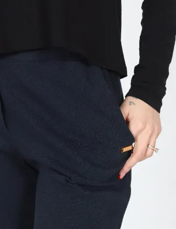 Pantaloni Pull&Bear, albastru