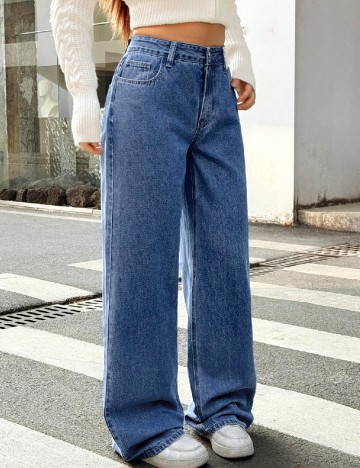 Blugi Forever 21, albastru