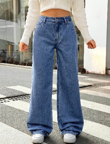 Blugi Forever 21, albastru