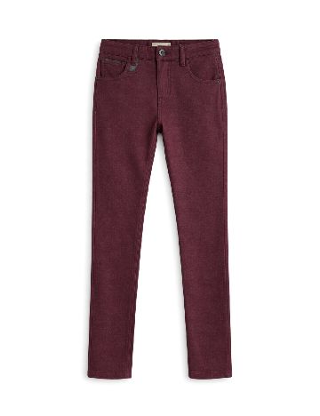 Pantaloni Zara, burgundy