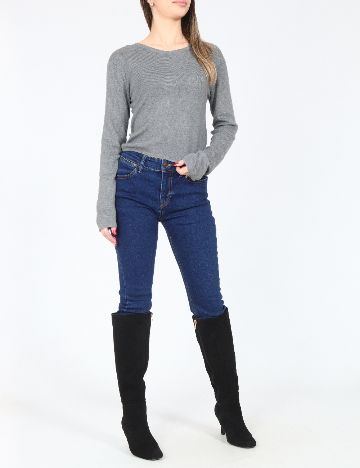 Bluza Pull&Bear, gri