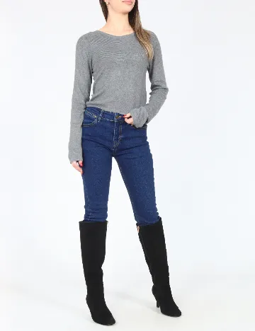 Bluza Pull&Bear, gri