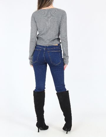 Bluza Pull&Bear, gri