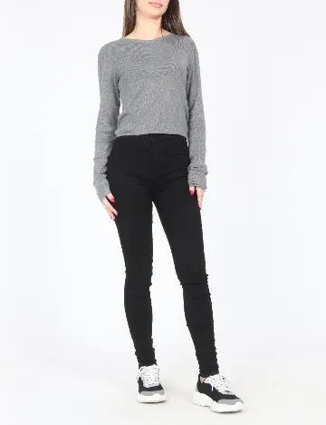 Blugi Bershka, negru