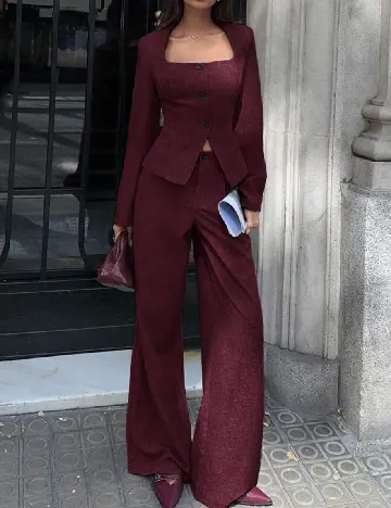 Compleu SHEIN, pruna