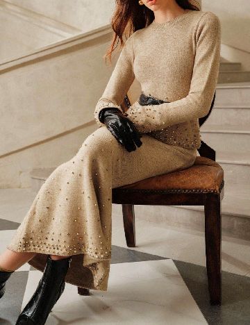 Compleu SHEIN, maro deschis