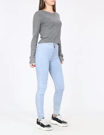 Blugi Bershka, albastru