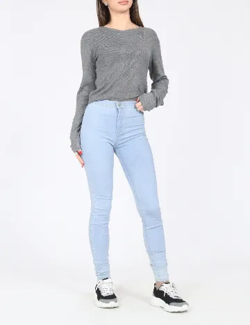 Blugi Bershka, albastru