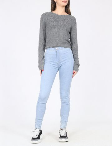 Blugi Bershka, albastru