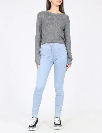 Blugi Bershka, albastru