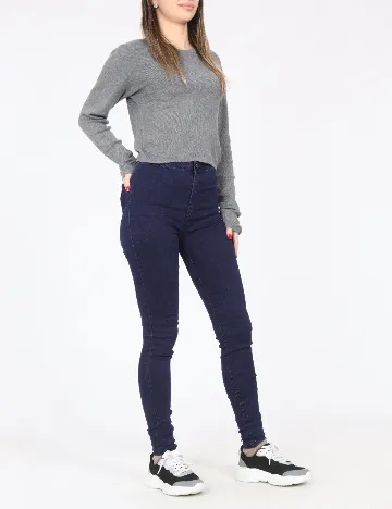 Blugi Bershka, bleumarin