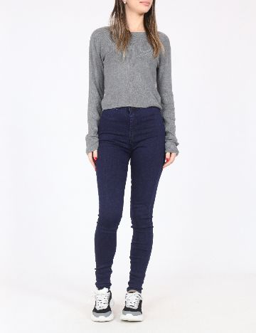 Blugi Bershka, bleumarin