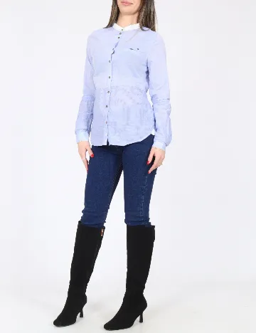 Camasa Bershka, albastru