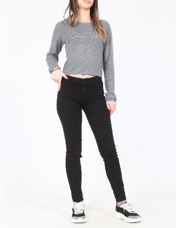 Blugi Bershka, negru