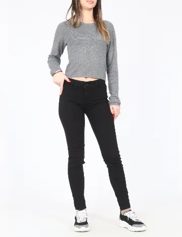 Blugi Bershka, negru