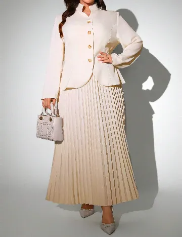 Compleu SHEIN CURVE, crem