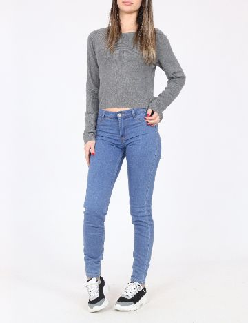 Blugi Bershka, albastru