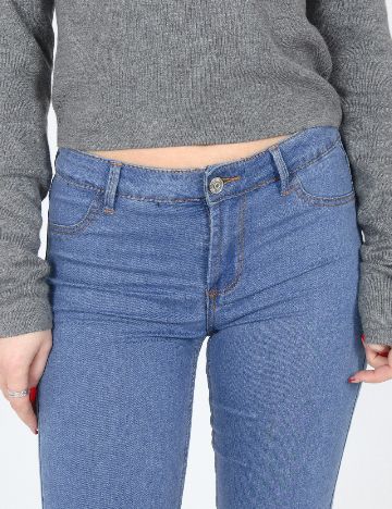 Blugi Bershka, albastru