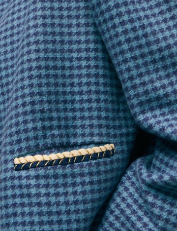 Sacou SHEIN, albastru