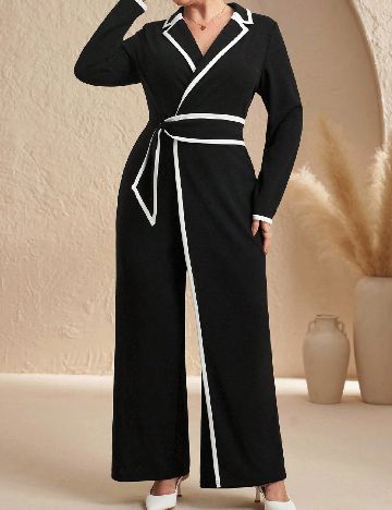 Salopeta SHEIN CURVE, negru