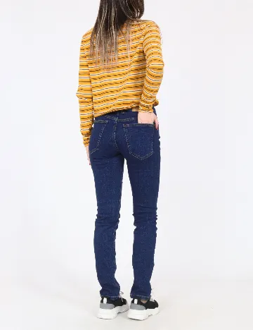 Blugi Bershka, albastru