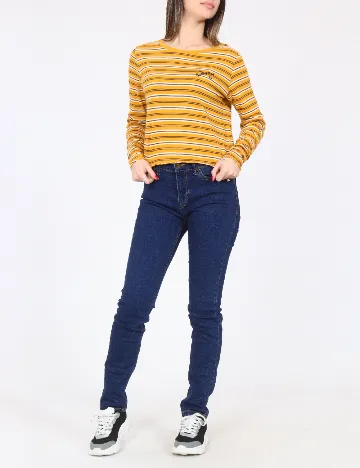 Blugi Bershka, albastru