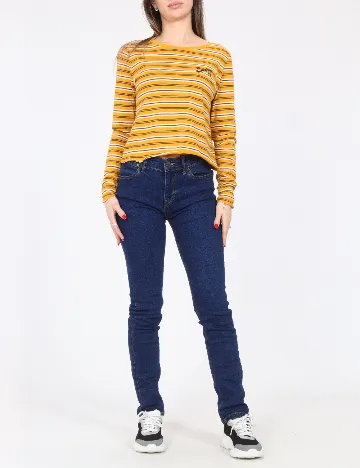 Blugi Bershka, albastru