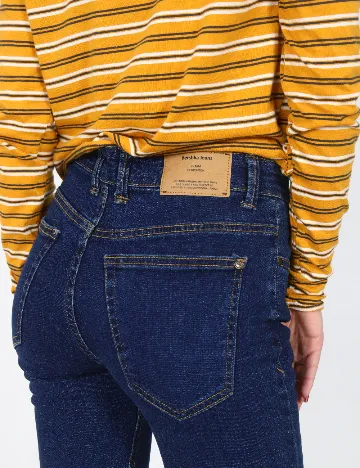 Blugi Bershka, albastru