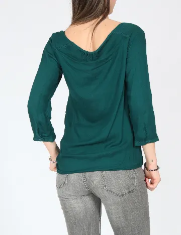 Camasa Bershka, verde