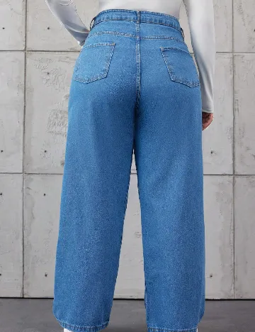 Blugi SHEIN CURVE, albastru