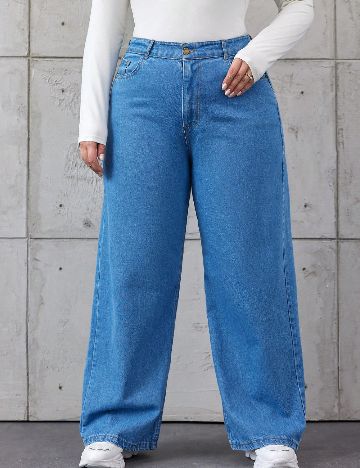 Blugi SHEIN CURVE, albastru