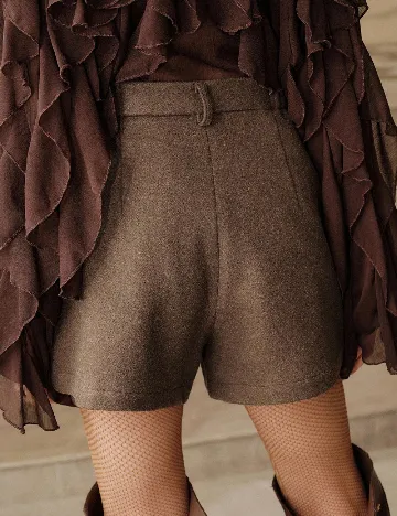 Pantaloni scurti Savoree, maro